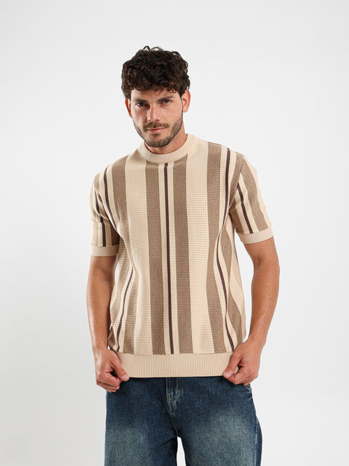 Crew Neck Half Sleeve T-Shirt