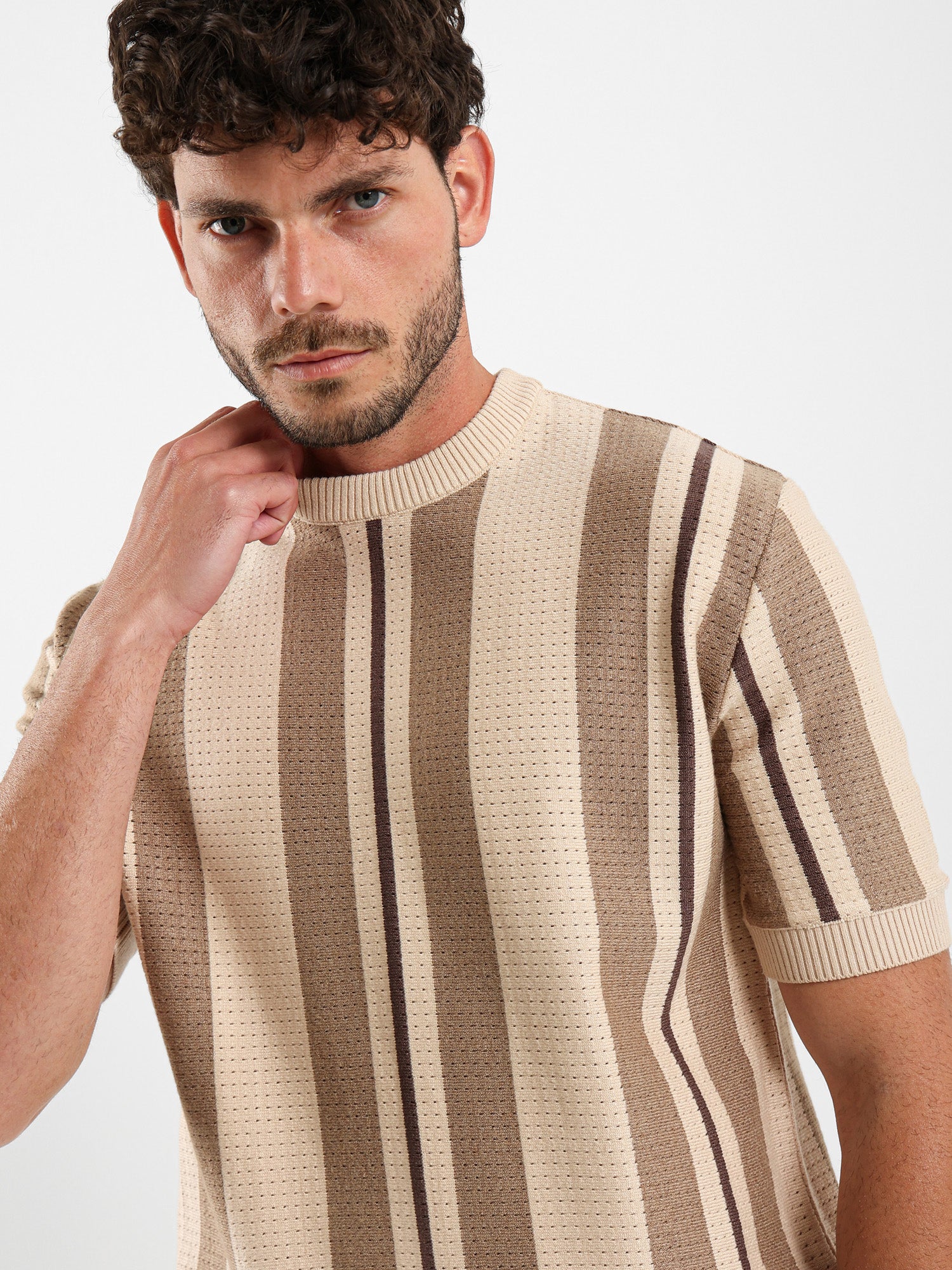 Crew Neck Half Sleeve T-Shirt