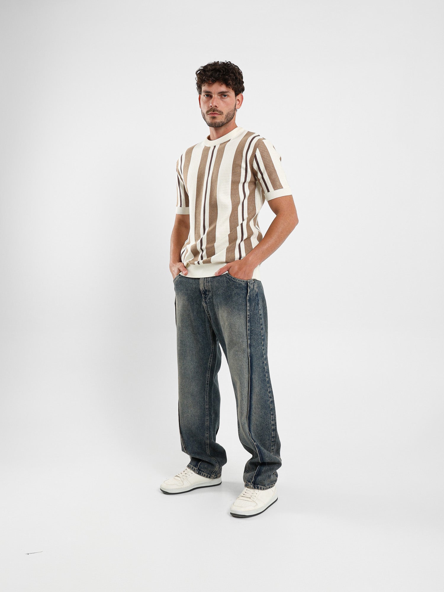 Crew Neck Half Sleeve T-Shirt