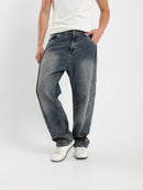Washed Effect Jeans