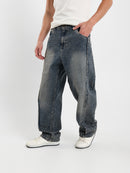 Washed Effect Jeans