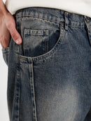 Washed Effect Jeans