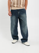 Washed Effect Jeans