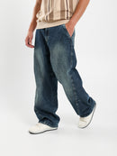 Washed Effect Jeans