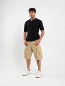 Textured Polo Shirt