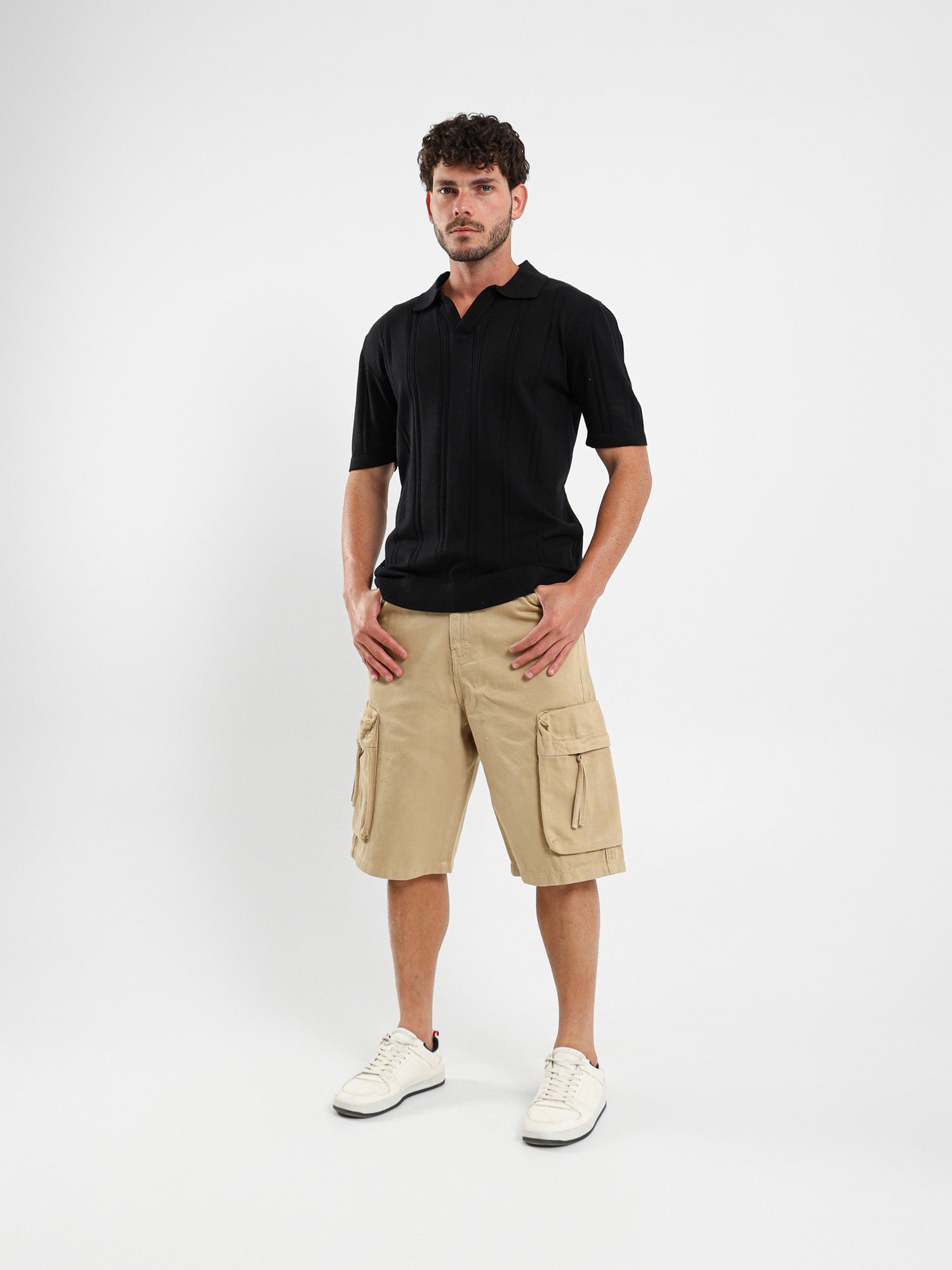 Textured Polo Shirt