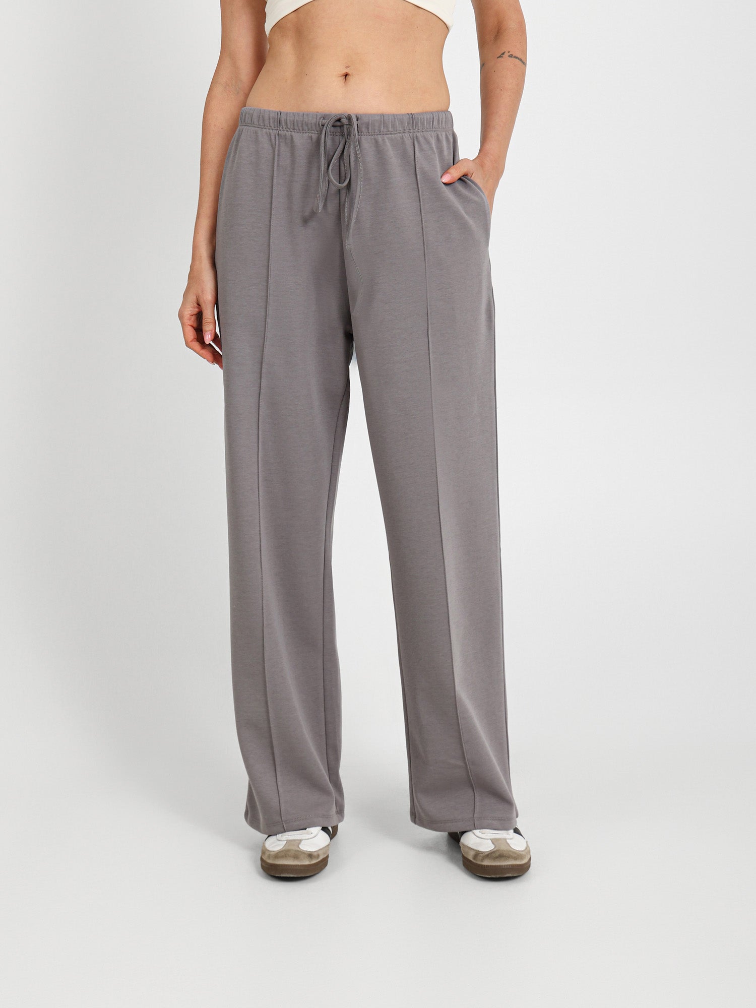 Soft Touch Wide Leg Jogger