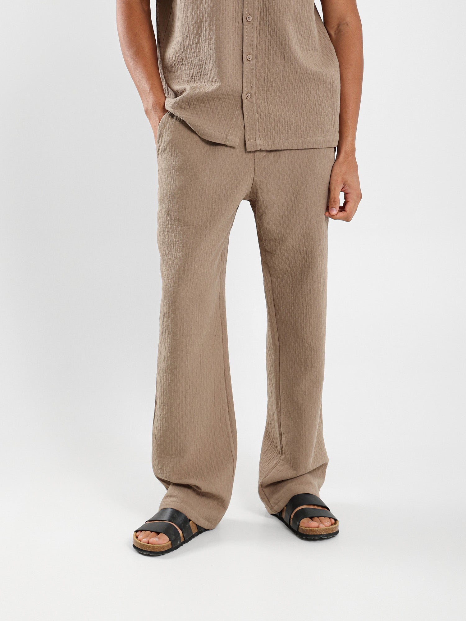 Textured Pants