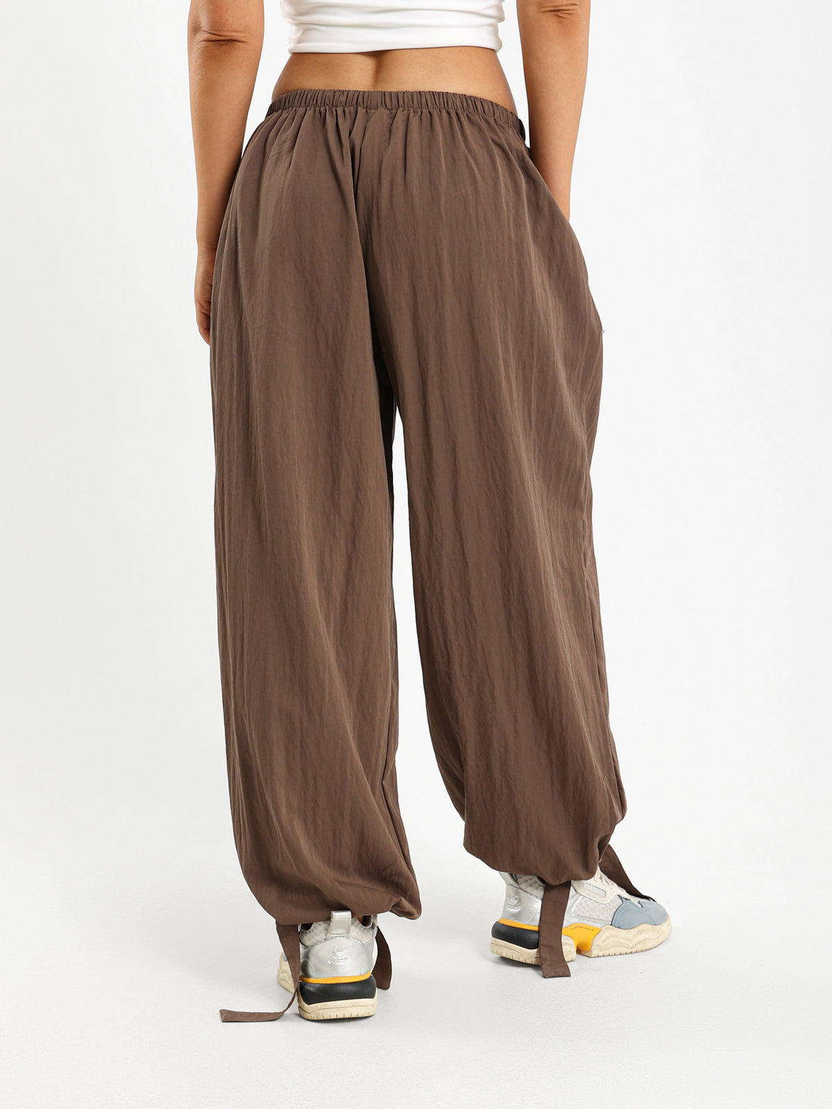 Tiered Trousers with Bows