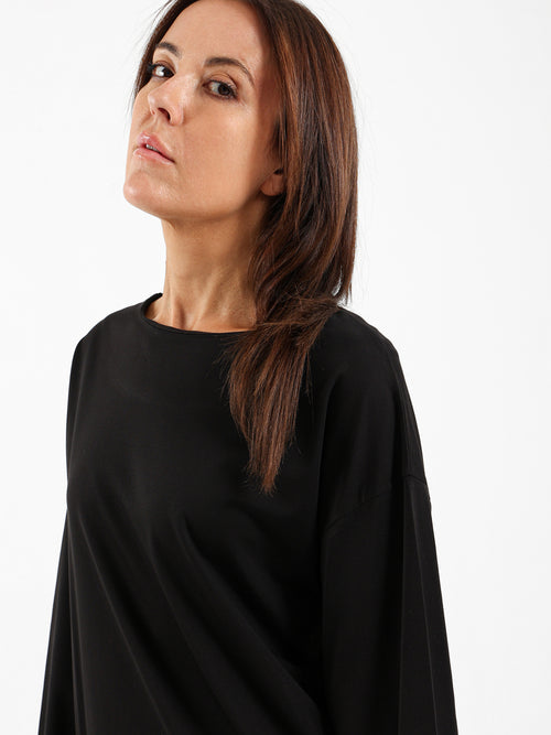 Boat Neck Long Sleeve Tee