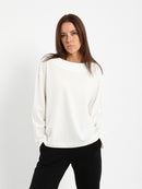Boat Neck Long Sleeve Tee