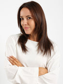 Boat Neck Long Sleeve Tee