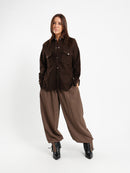 Tiered Trousers with Bows