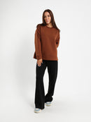 Loose Crew Neck Sweatshirt