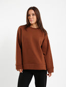 Loose Crew Neck Sweatshirt