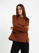 Loose Crew Neck Sweatshirt