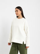 Loose Crew Neck Sweatshirt