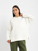 Loose Crew Neck Sweatshirt
