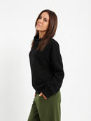 Cowl Neck Sweatshirt