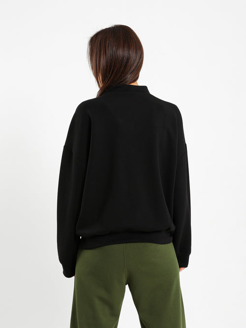 Cowl Neck Sweatshirt