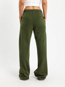 Straight Fit Pants with Drawstring