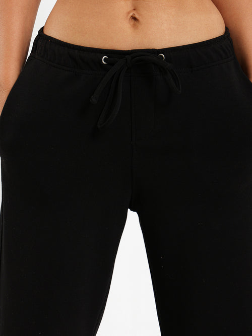 Straight Fit Pants with Drawstring