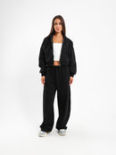 Regular Fit Zip-Up Hoodie