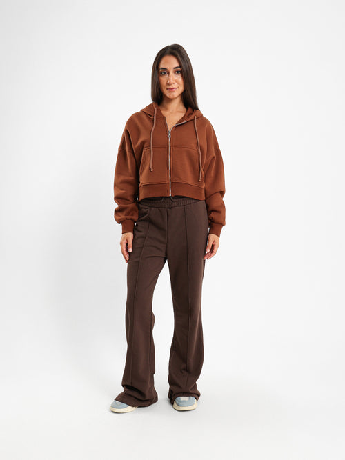 Regular Fit Zip-Up Hoodie