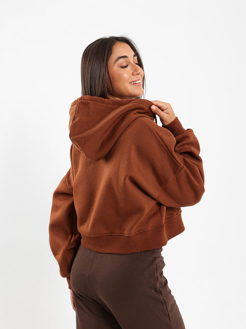 Regular Fit Zip-Up Hoodie