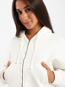 Regular Fit Zip-Up Hoodie