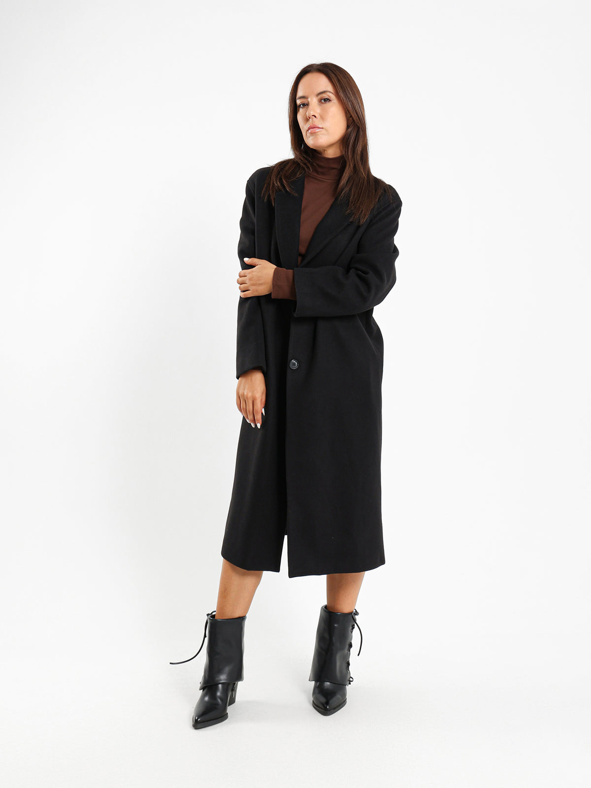 Notch Collar Coat
