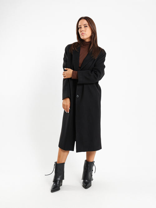 Notch Collar Coat