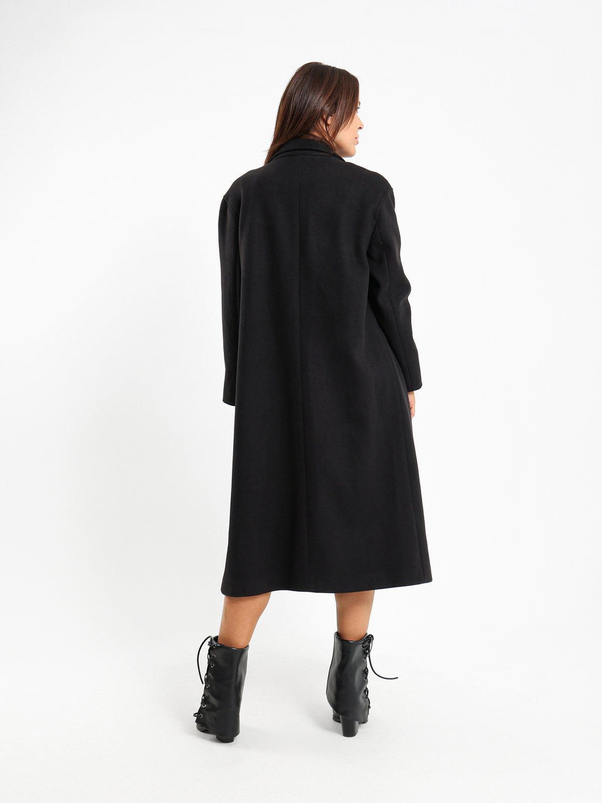 Notch Collar Coat