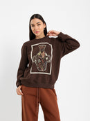 Regular Fit Sweatshirt with Detail