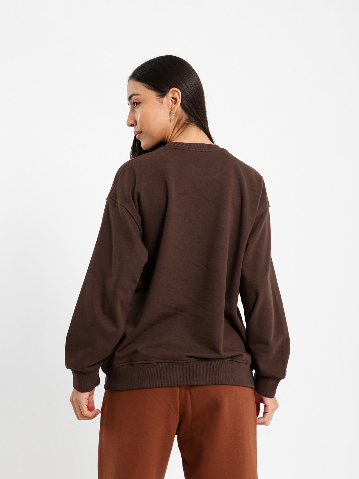 Regular Fit Sweatshirt with Detail