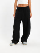 Plush Barrel Trousers