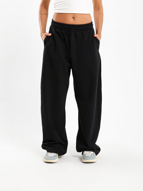 Plush Barrel Trousers
