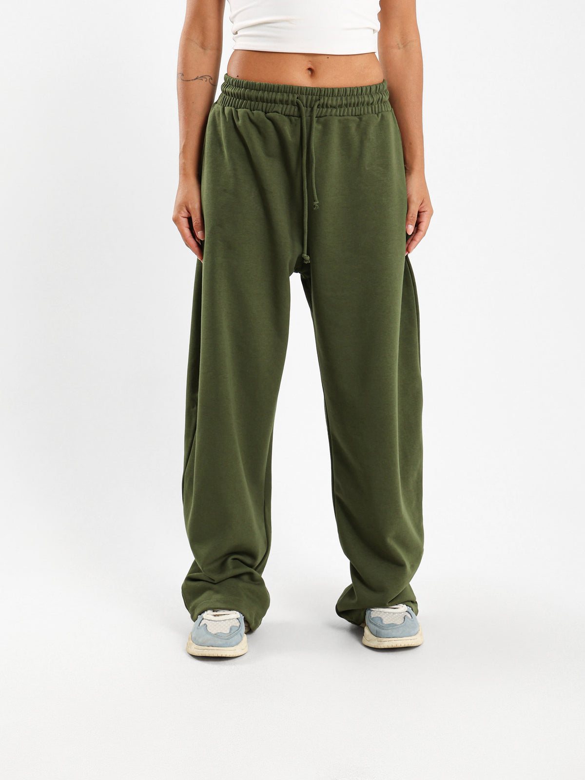 Plush Barrel Trousers