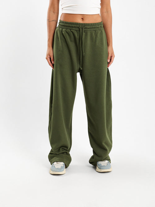 Plush Barrel Trousers