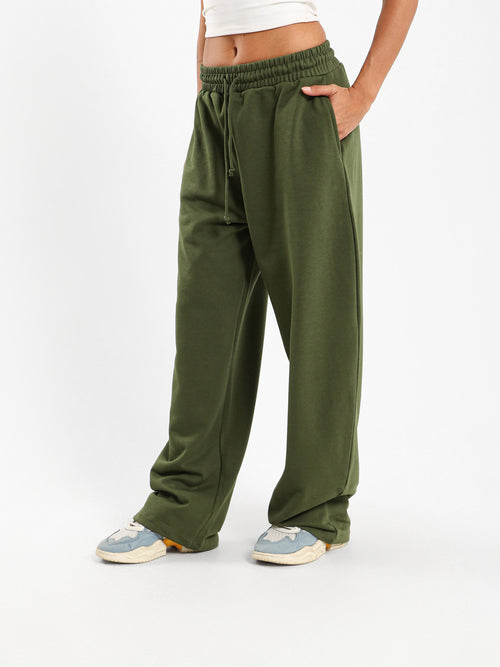 Plush Barrel Trousers