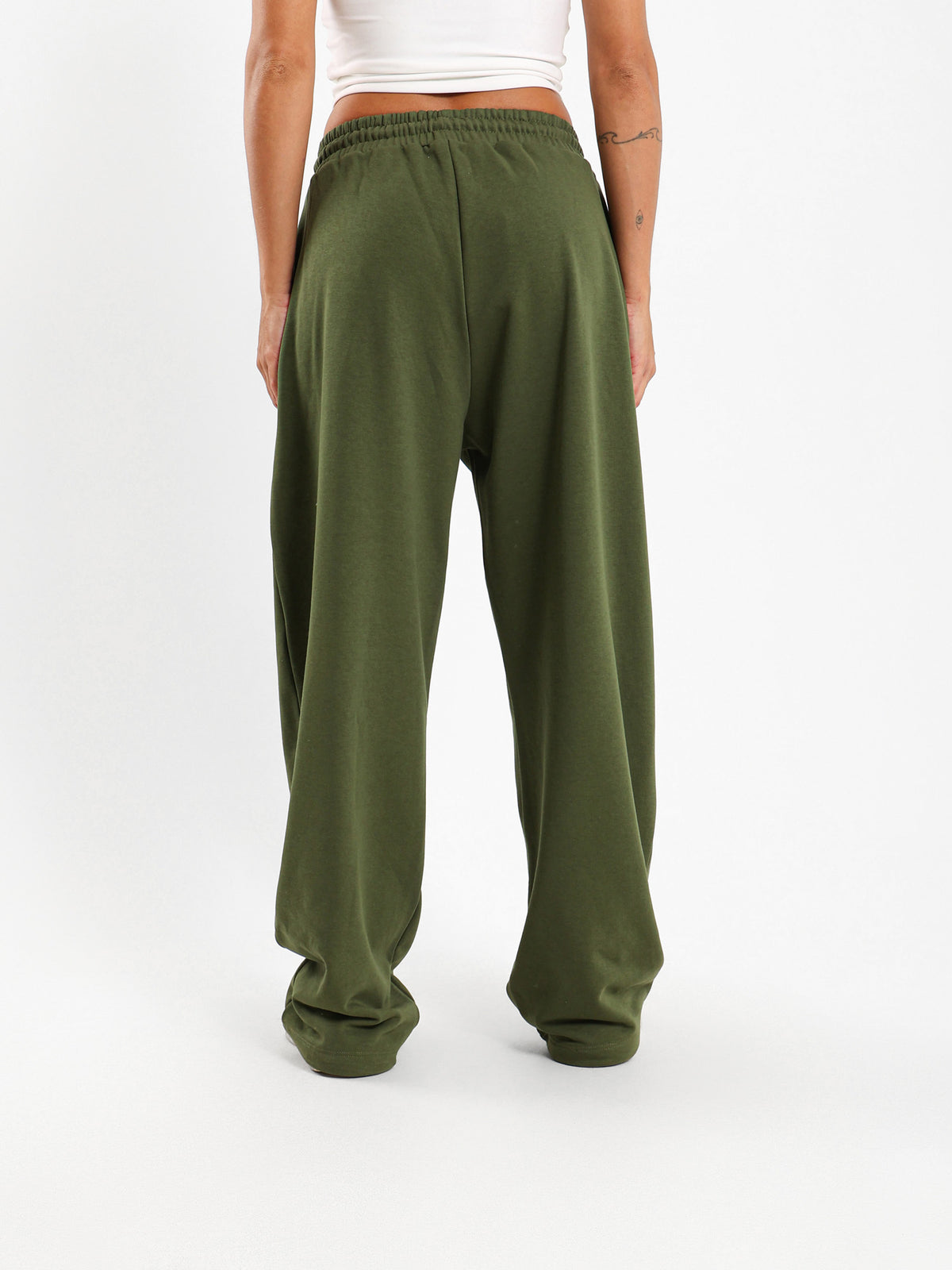 Plush Barrel Trousers