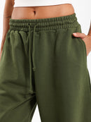 Plush Barrel Trousers