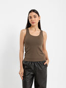 Wide Strap Top