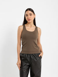 Wide Strap Top