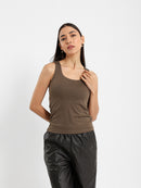 Wide Strap Top