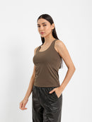 Wide Strap Top