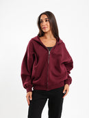 Oversized Zip-Up Hoodie