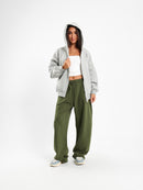 Oversized Zip-Up Hoodie