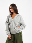 Oversized Zip-Up Hoodie