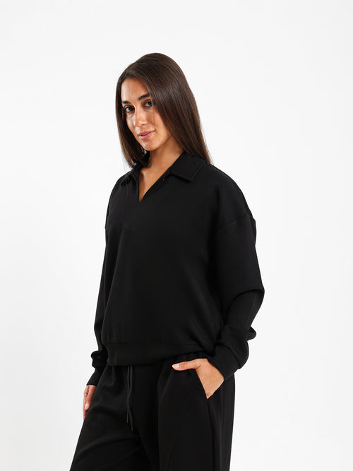 V-Neck Sweatshirt